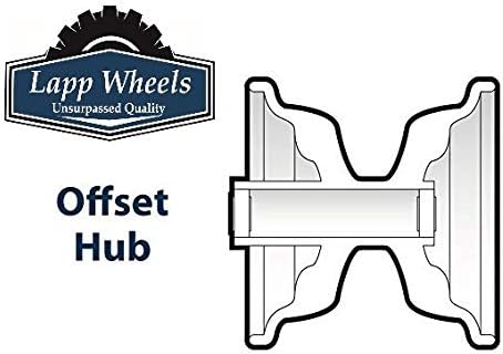 Pneumatic Tires | Replacement Wheel for Wagon, Lawnmower, Utility Cart | Durable Tire with Turf