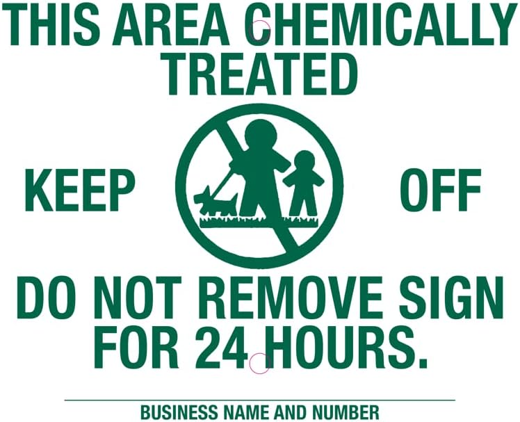 Lawn Treatment Application Stakes & Iowa Signs (Premium Style Stakes / 500 pc. Pack)