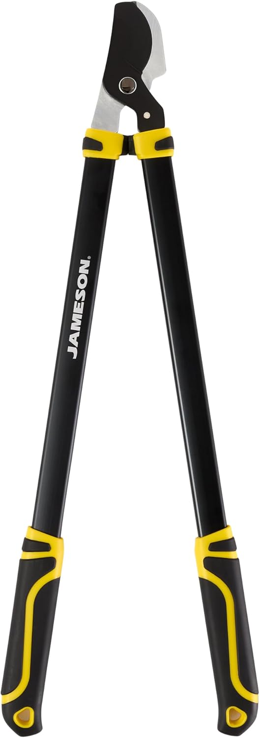 Jameson Heavy-Duty 29″ Bypass Lopper | 1-3/4″ Cutting Capacity | Non-Stick Blade | Aluminum Frame |