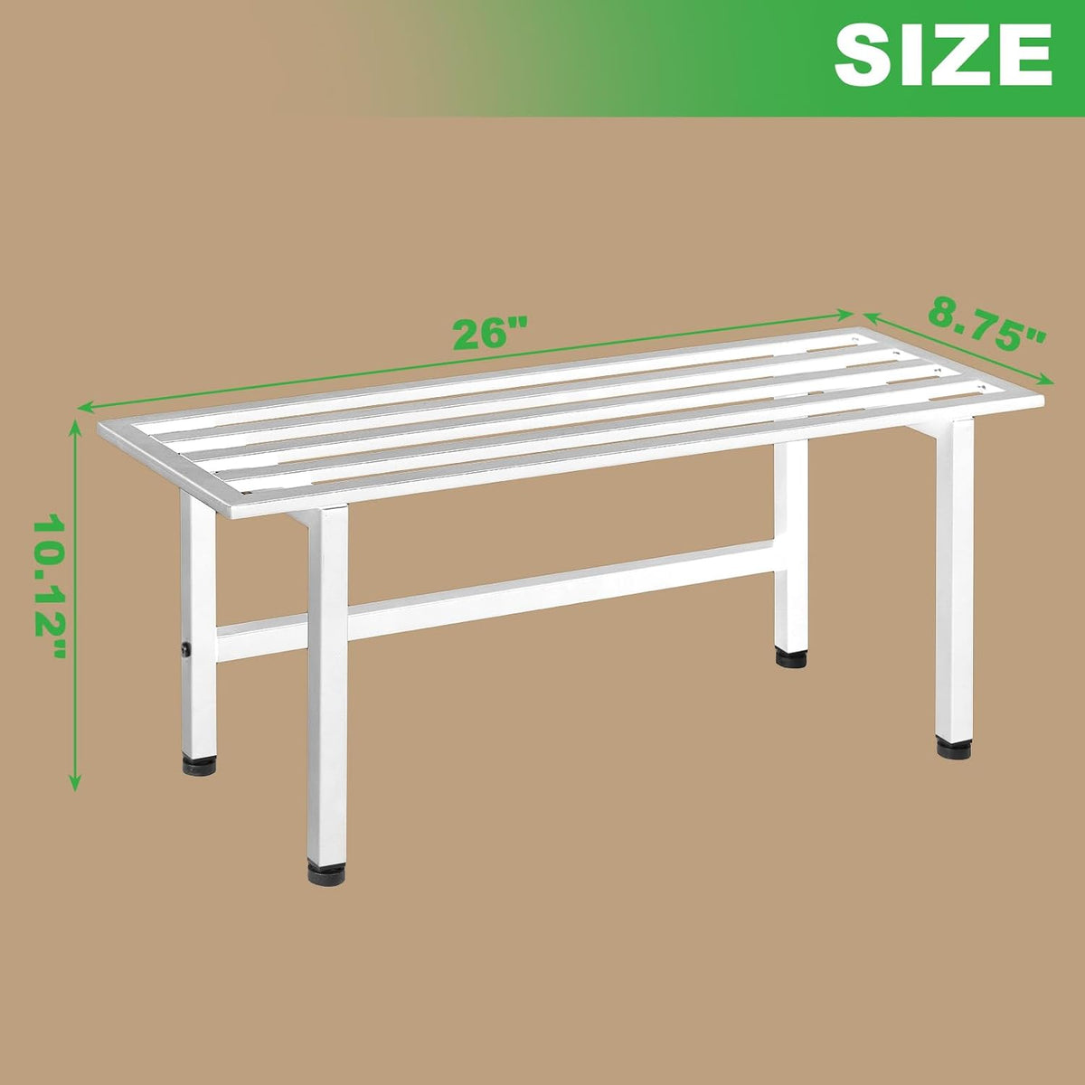 2 Pack Metal Plant Stand Outdoor Plant Shelf Indoor,1 Tier Heavy Duty Plant Stands for Multiple