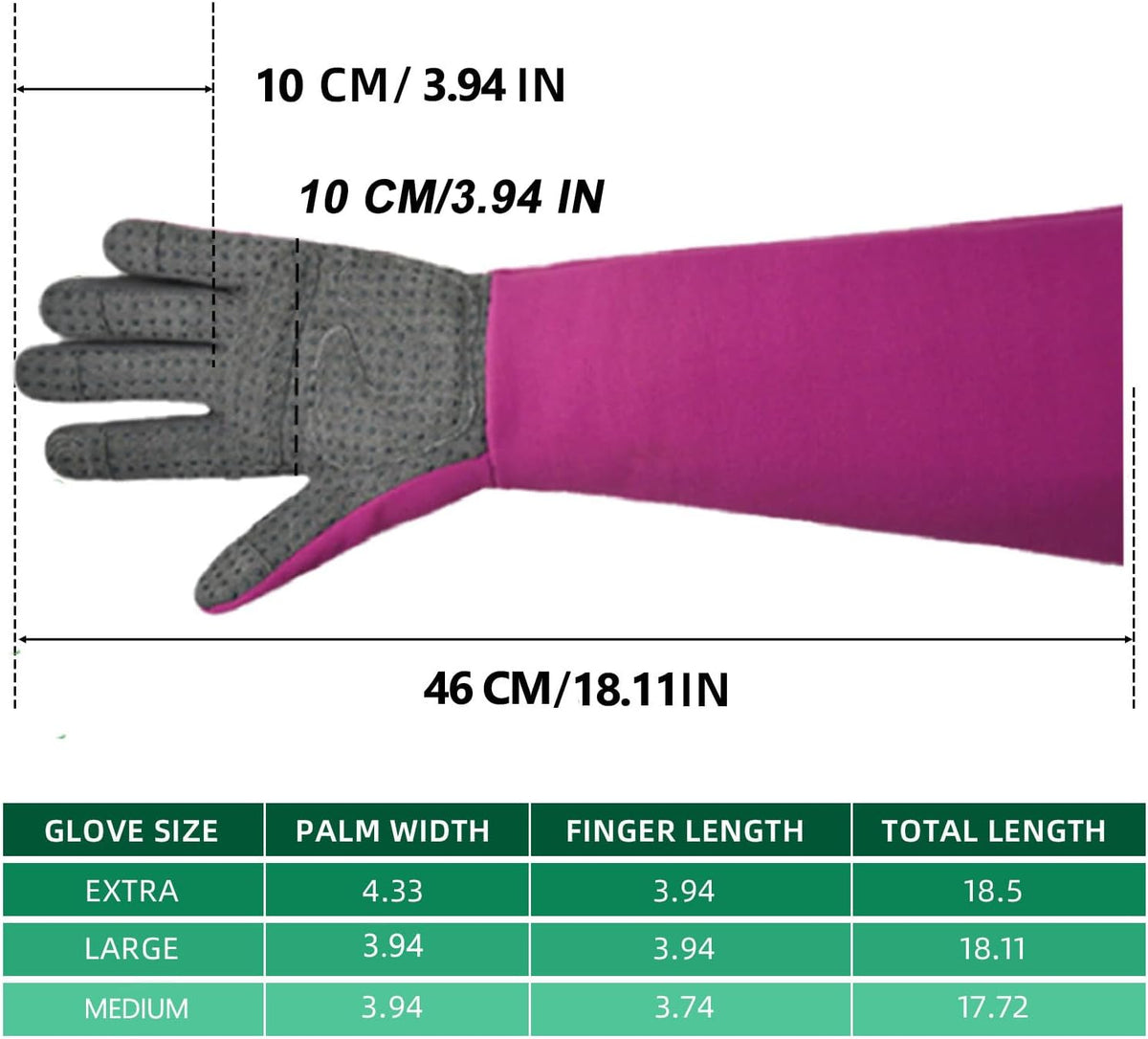 3-in-1 Gloves for Gardening, Farming & Cleaning, Stab-Proof, Anti-Slip, Wear-Resistant, Comfort