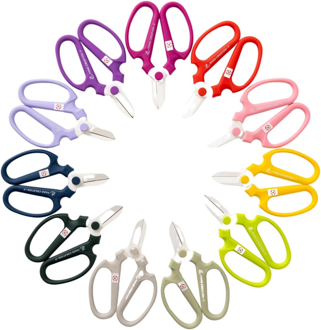 Japanese Florist Scissors – Professional Ultra Sharp Flower Shears Made in JAPAN for Ikebana Floral