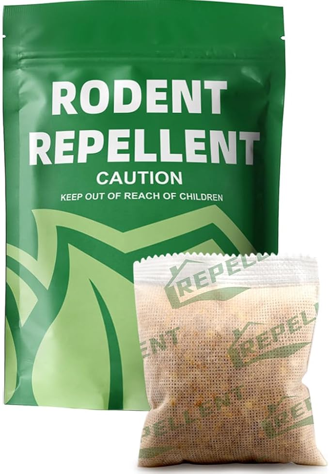 Rodent Repellent, Mouse Repellent Pouches, Mice Repellent Indoor, Rat Repellant for House-1P