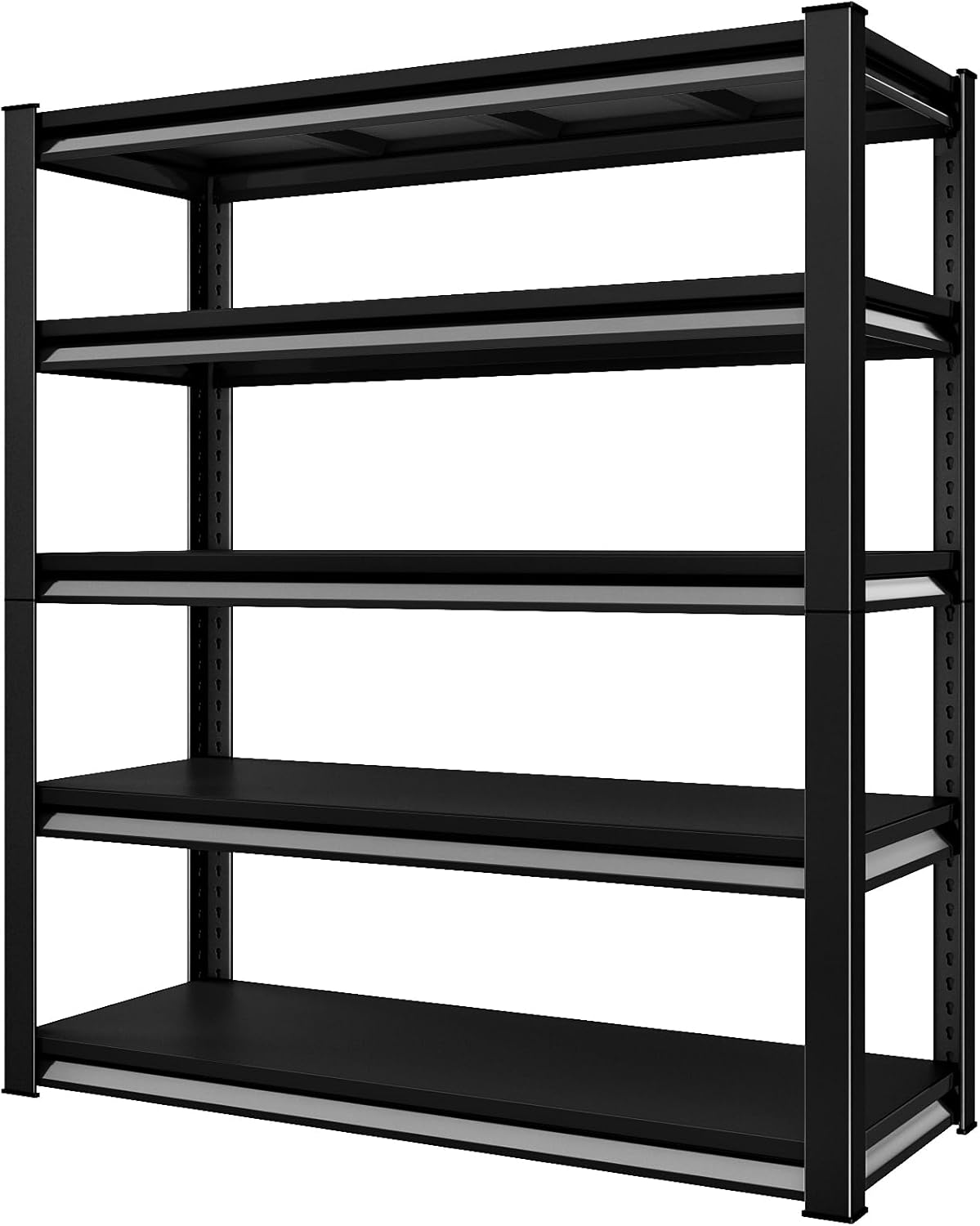 Garage Shelving Heavy Duty,Large Loads Adjustable Garage Storage Shelves, Metal Storage Racks and