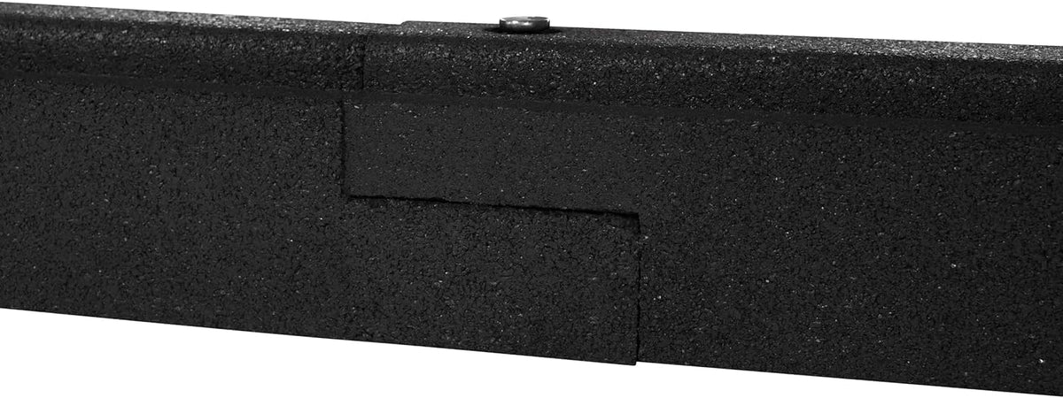 Playsafer Rubber Playground Border Edging Kit, 6' Flexible Heavy Duty Rubber Interlocking