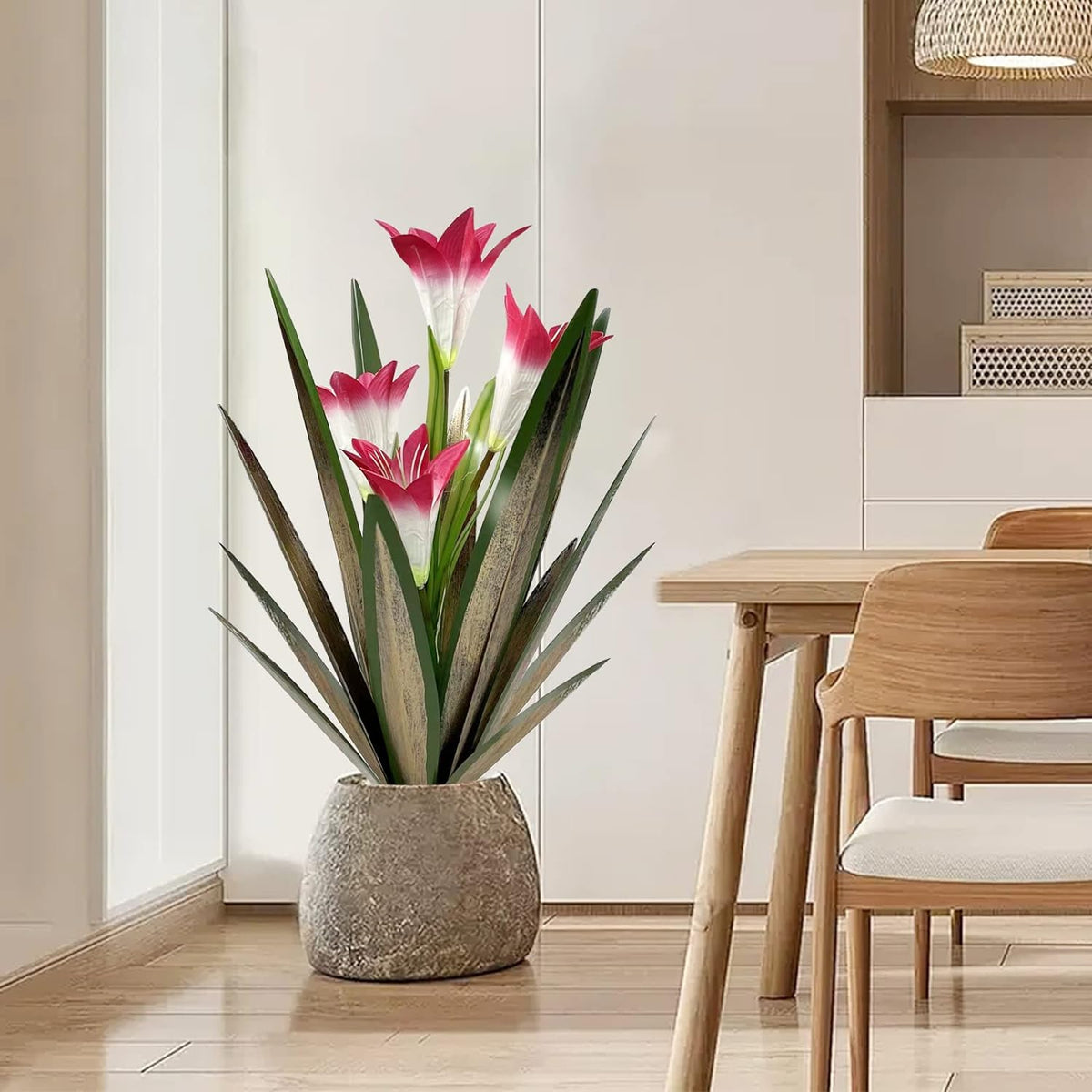 Homight Metal Agave Plant Outdoor Decoration Lily Mexican Yard Art Garden Gift Home Decor Hand
