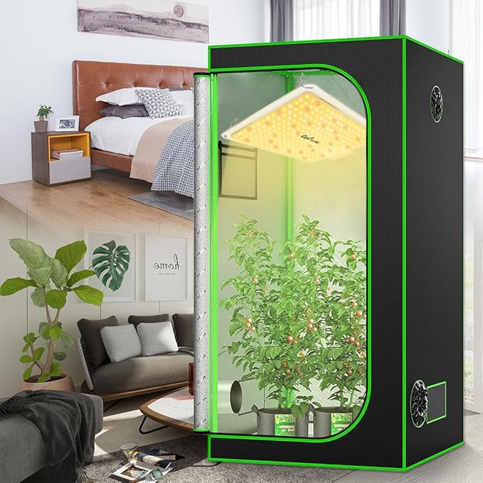 LED Grow Light, SP1500 Sunlike Full Spectrum Dimmable Plant Lights with Thermometer, Growing Lamps