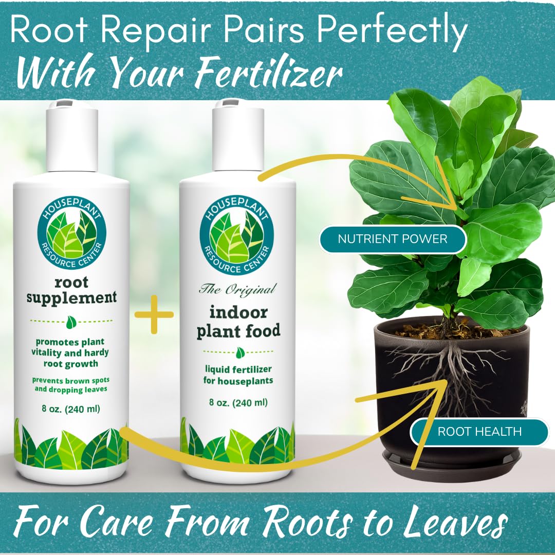 Root Rot Repair for Houseplants – Recovery Drops Root Supplement for Overwatering or Shock | Heals