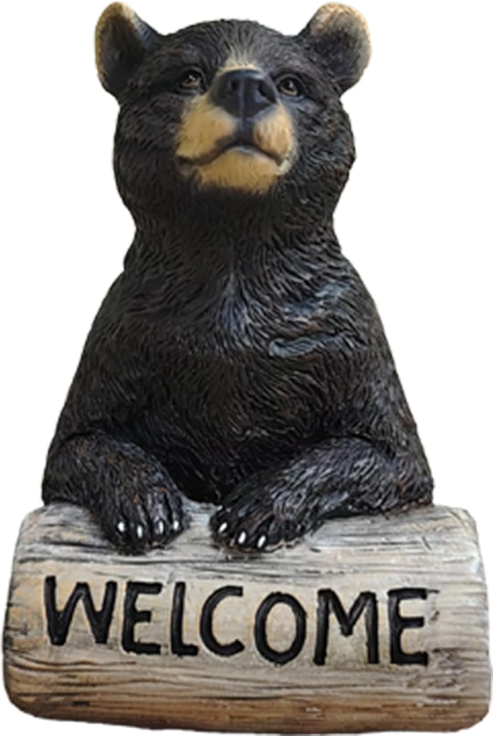 Spoontiques Bear Garden Statue - Decorative Garden Statue - Colorful Home Décor for Indoor or