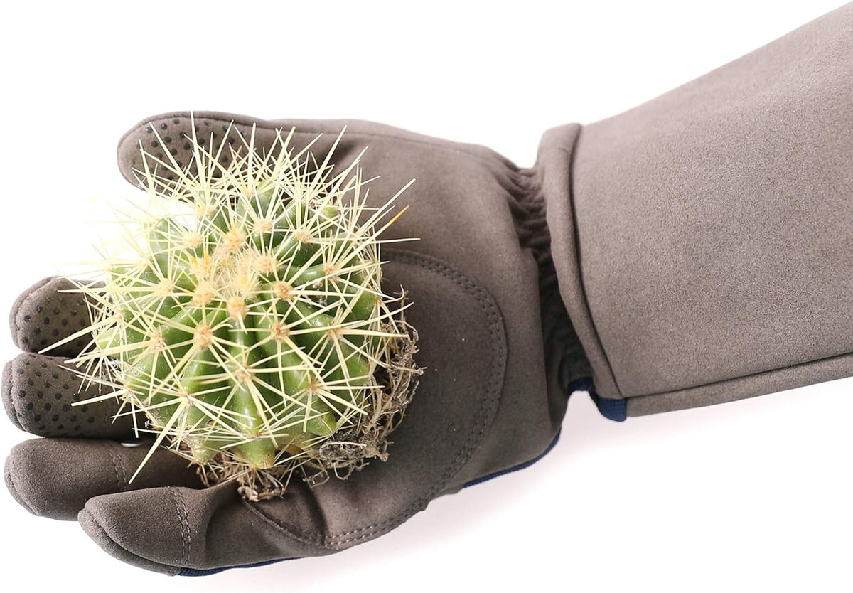 COOLJOB Thorn Proof Rose Pruning Garden Gloves for Men, Long Sleeve Padded Yard Work for Bush