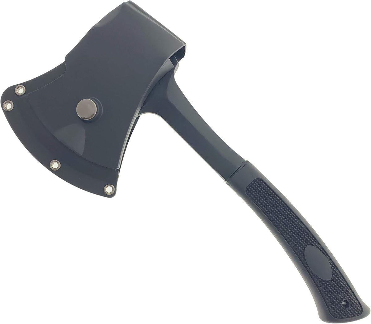 K-Musculo Otakumod 11" Tactical Ranger Axe. Hatchet. Stainless Steel Blade with Hard Cover. for