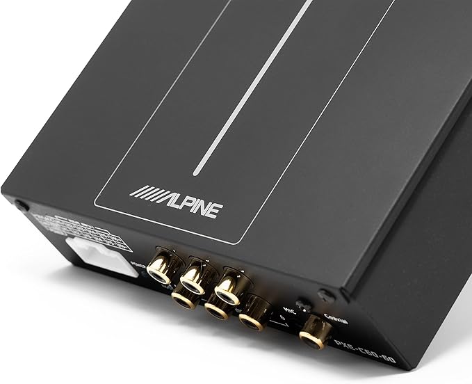 Alpine PXE-C60-60 Optim6 6-Channel Hi-Res Sound Processor with Automatic Sound Tuning