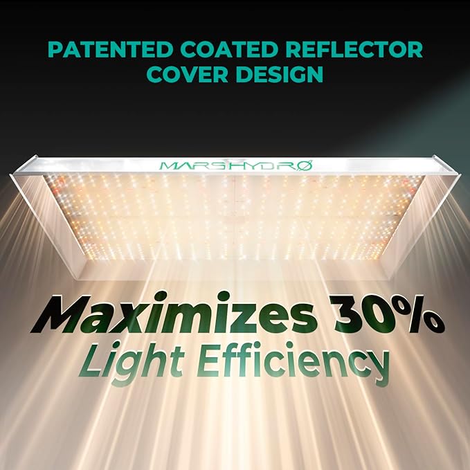 MARS HYDRO TSW2000 Led Grow Light 300 Watt Dimmable Daisy Chain Full Spectrum Growing Lamps for