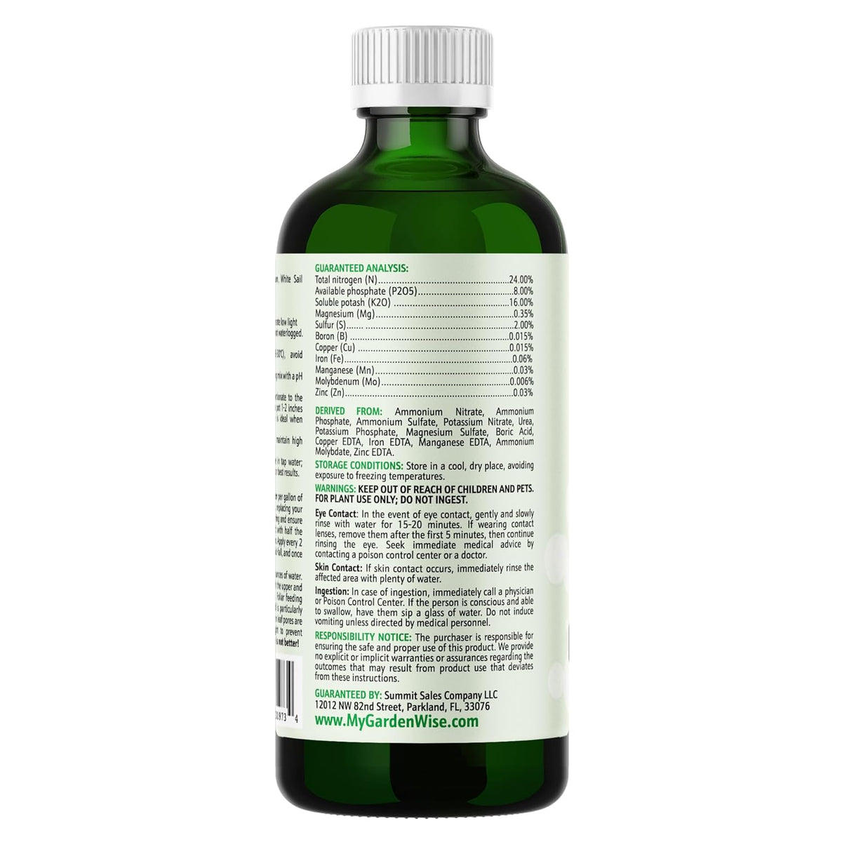 Peace Lily Fertilizer: 3-1-2 Liquid Fertilizer with Essential Micronutrients - The Ultimate Food