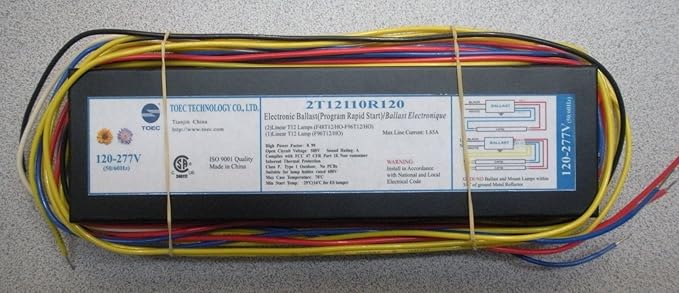 120-277V Tanning Bed Ballast - Replaces Nova Ballast and Triad 493B2