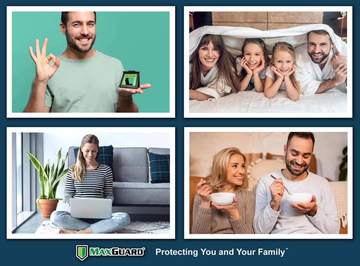 MaxGuard Bed Bug Traps (24 Traps) Non-Toxic Bed Bug Detection Traps. Detects, Traps, and Kills Bed