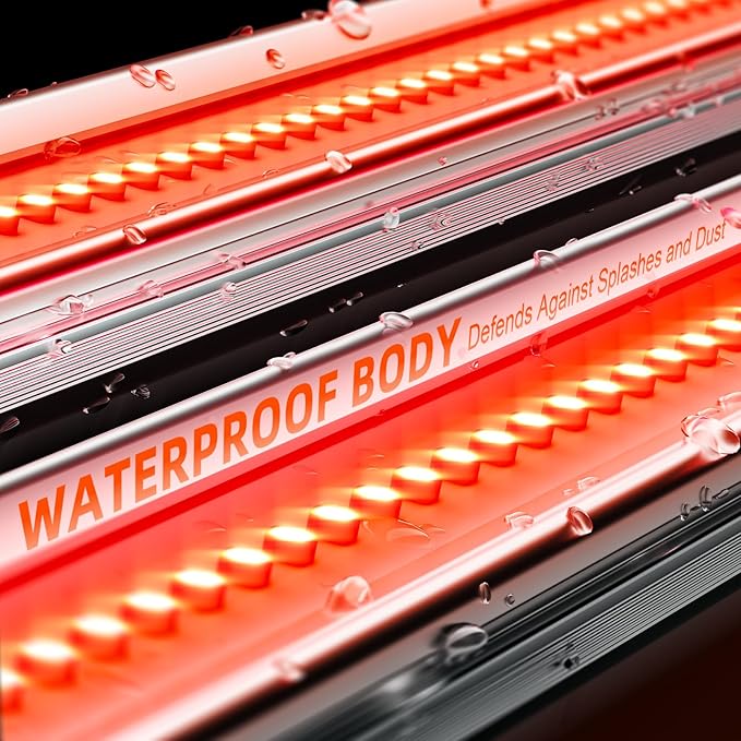 Spider Farmer SUPP-R60 660nm Deep Red Supplemental Light Bars 35.4" Long, Red Supplemental Light