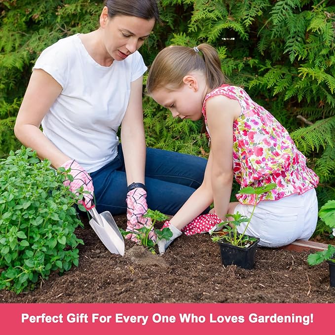 Garden Shovel Hand Garden Trowel, Heavy Duty Gardening Shovel with Ergonomic Handle, Hand Shovel