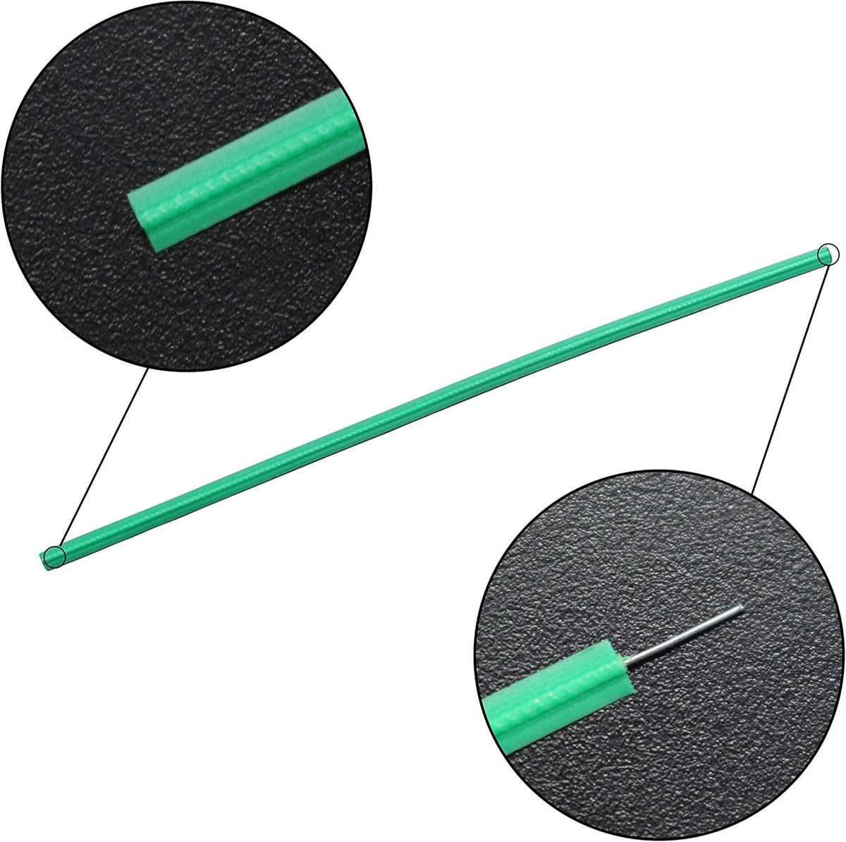 Gardzen 300 pcs 5" Twist Ties, Reusable Coated Wire Plant Ties, Ideal for Sealing Plastic Bags