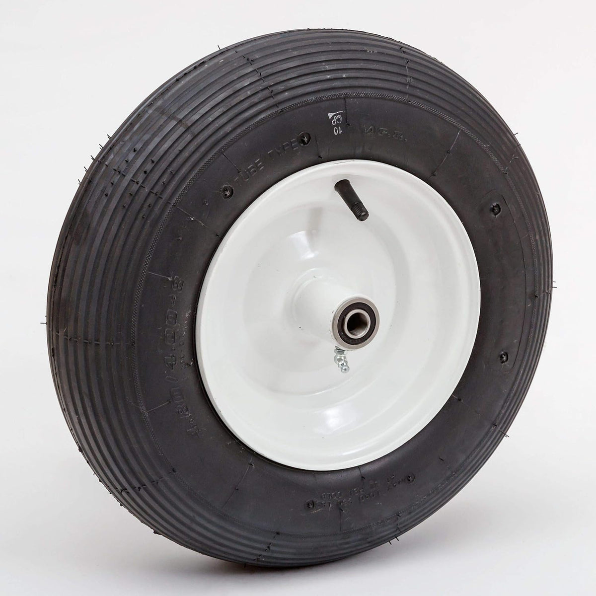 16" Pneumatic Tire | Replacement Wheelbarrow Tire | Tire for Hand Trucks, Utility Carts | 5/8" Axle