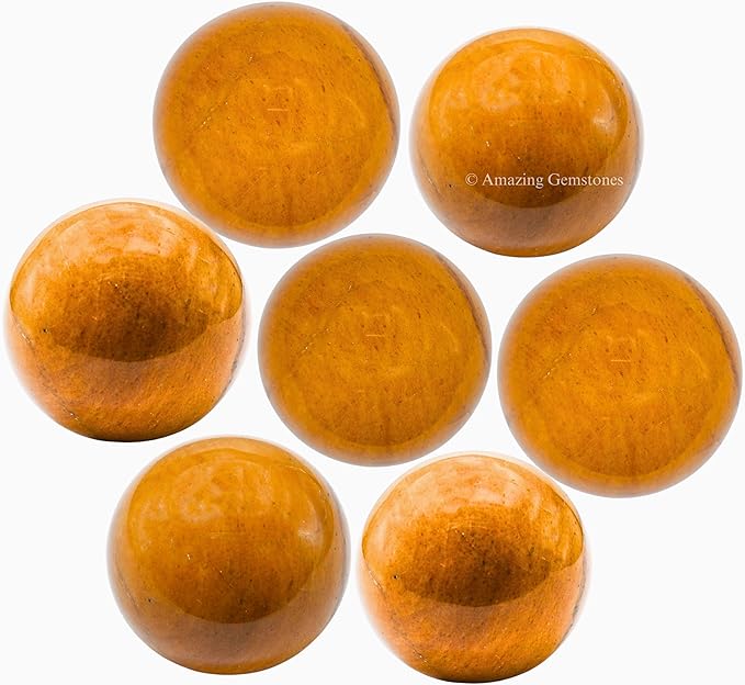 Amazing Gemstone Yellow Jasper Crystal Ball - 1 Inches Crystal Sphere Meditation Balls for