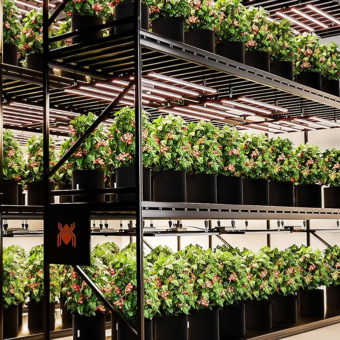 Spider Farmer G8600 Cost-Effective 800W LED Grow Lights, 4x4ft/5x5ft Coverage Commercial Bar Style