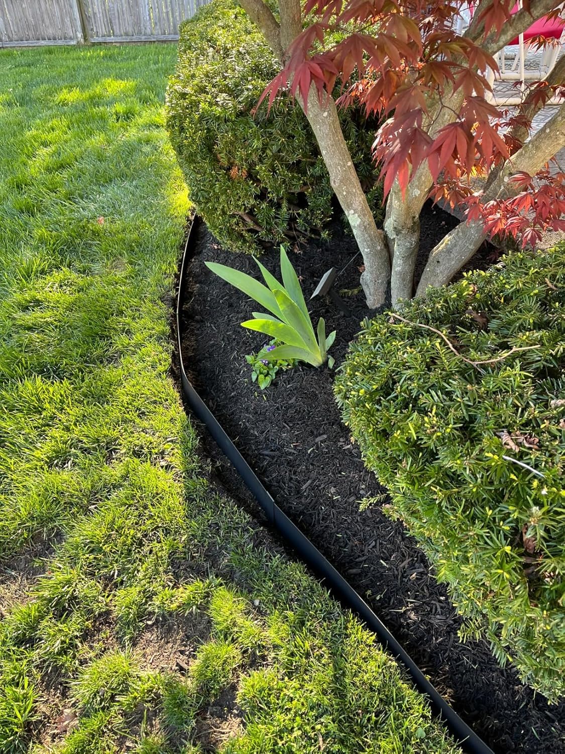 8-Pack Steel Landscape Edging 40 * 6 Inch Metal Edging for Landscaping Border Tall Garden Edging