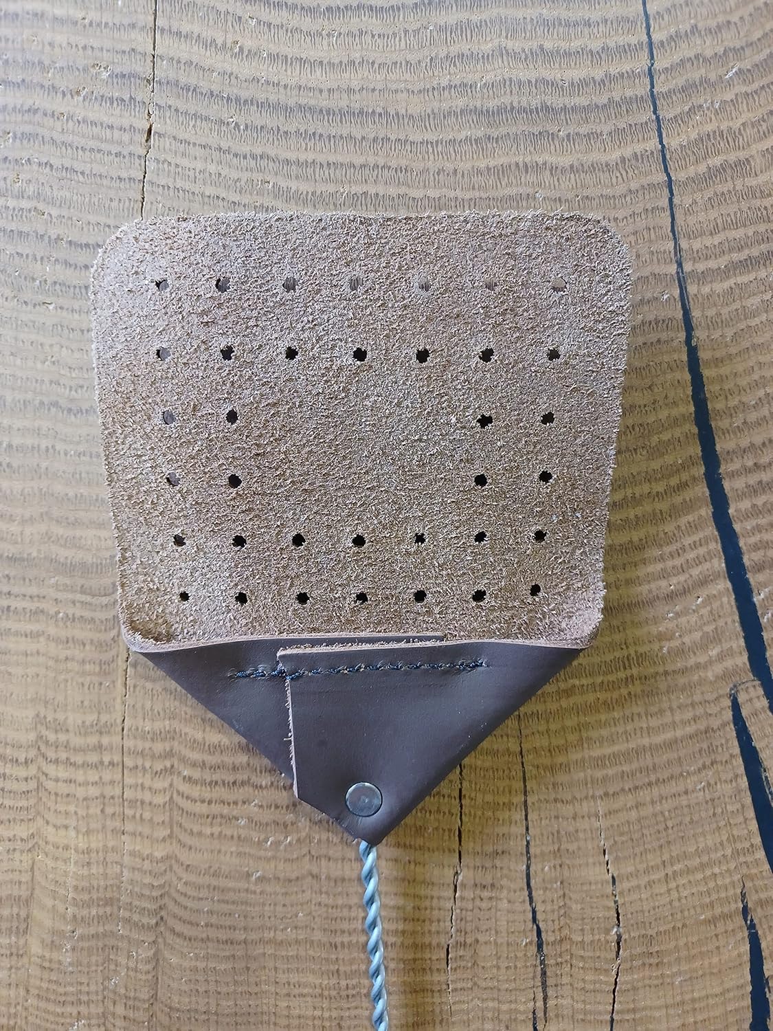 Leather Fly Swatter Set (2 Pack) – 17” Amish-Made Fly Swat w/Real Leather Paddle – Fly Swatters