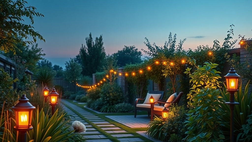 5 Ways to Make Your Garden Evenings Magical with Solar Lights