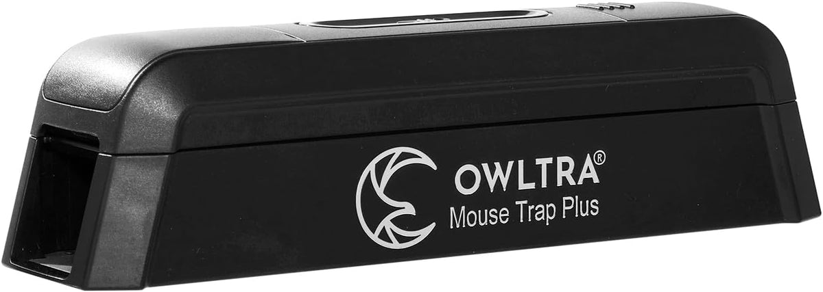 OWLTRA EMZ Plus Electric Mouse Trap – Humane Indoor Rodent Zapper with Dual Entrances, Pet-Safe