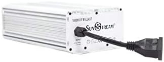 SunStream 1000 Watt HPS Light Dimmable Electronic Grow Light Ballast Controller Port for Indoor
