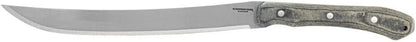 Condor K-Night Machete with 1075 High Carbon Steel Blade, Convex Grind, and Micarta Handle (Blasted