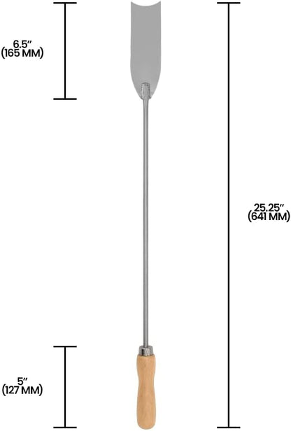 Zenport K801 Asparagus Knife Harvest Tool, 25-Inch, Beige - 3 Pack