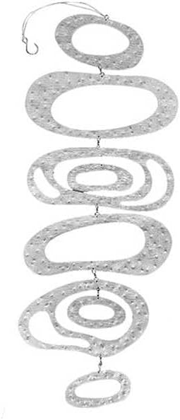 Trenton Gifts Hanging Wind Spinner - Wind Spinners Outdoor Hanging Kinetic Garden Decor