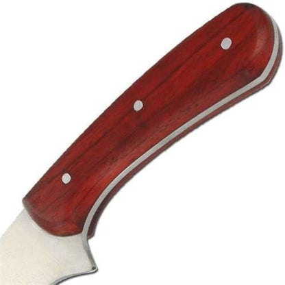 Snake Eye Machete with Heavy Duty Construction-Ergonomic Non-Slip Handle and Belt Sheath for
