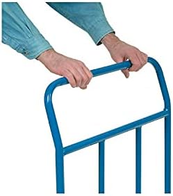 Global Industrial Wood Deck Platform Truck w/Removable Handles, 2400 Lb. Capacity, 6" Mold-On