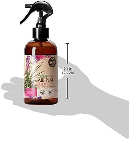Organic Ready to Spray Air Plant Food - Fertilizer Mist for Weekly Use - Best for Live Tillandisa