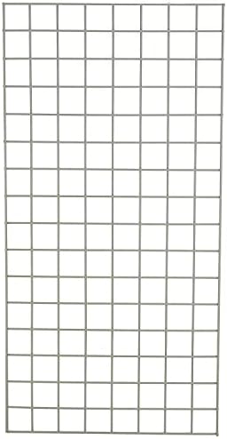 Global Industrial 1/4" Thick Wire Mesh Deck Panel, 96"Wx24"D, (2) Pieces of 48"W x 24"D Decks