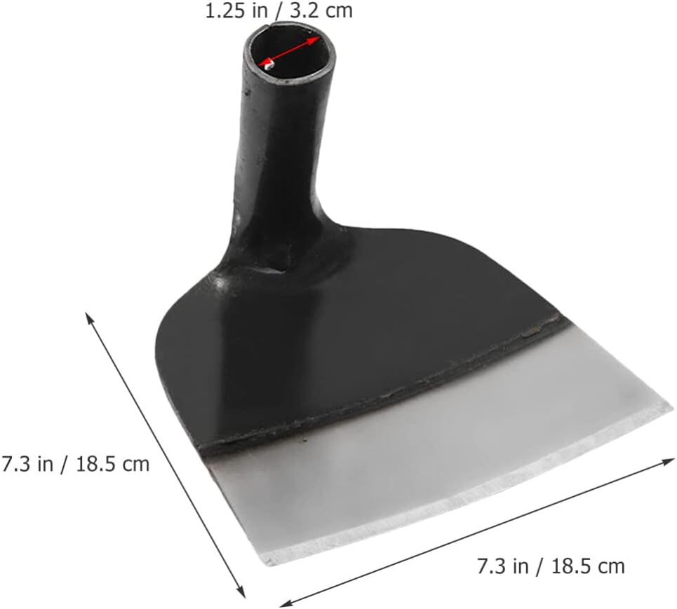 DOITOOL Hand Hoe Head Replacement Hoe Garden Tool Heavy Duty Farm Hoe Gardening Planting