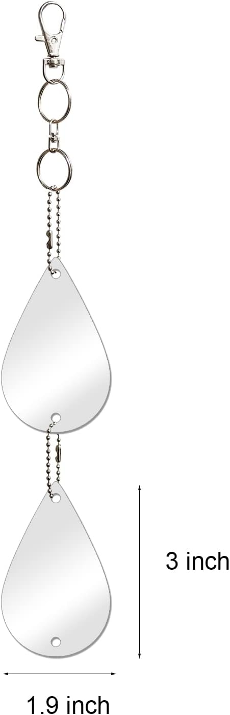 Keep Birds Away Mirror Disc, Hanging Reflectors to Scare Birds Away from Your House and Garden, 16
