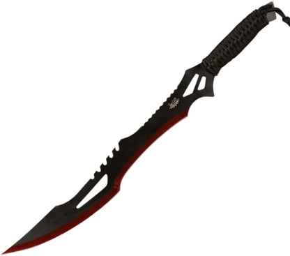 Sword Machete with Nylon Sheath and Lanyard Jungle Hunter Machete for Outdoor Adventure