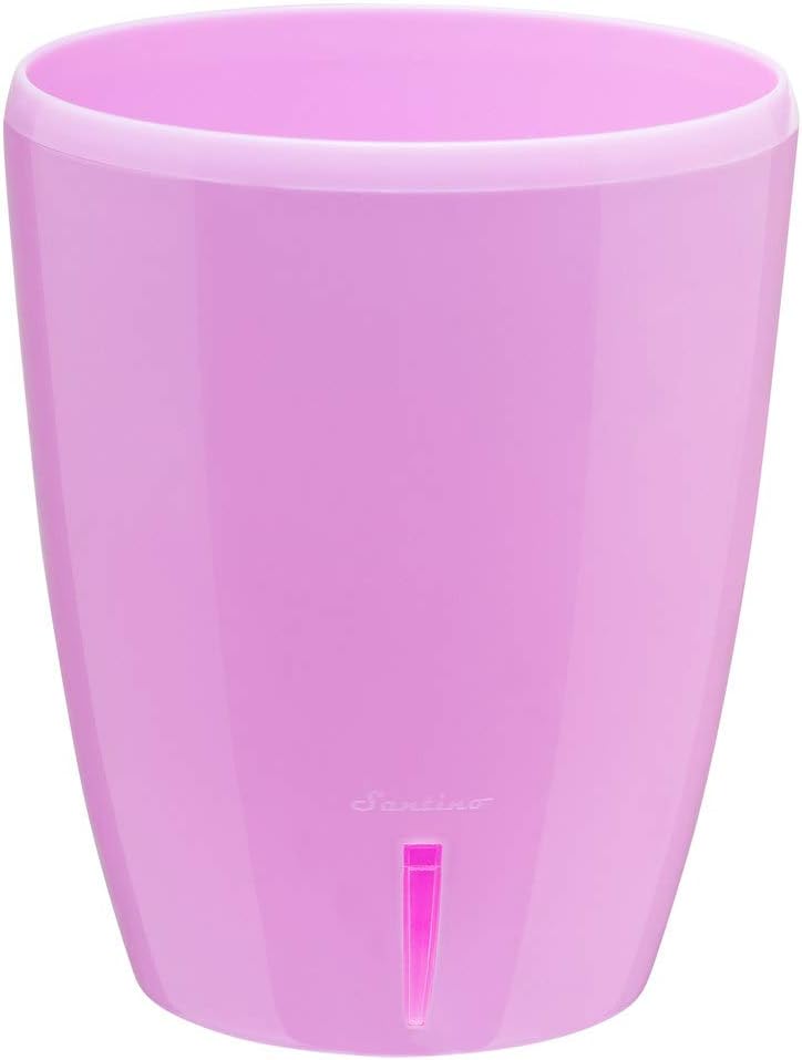 Santino 5.5 Inch ORCHIDEA Self Watering Pots for Orchids in Lavender - Decorative Wicking Planter