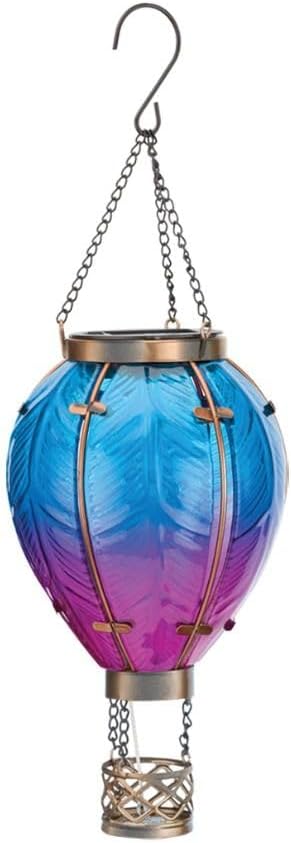 Regal Art & Gift Hot Air Balloon Solar Lantern – Hanging Solar-Powered LED Lights, Waterproof