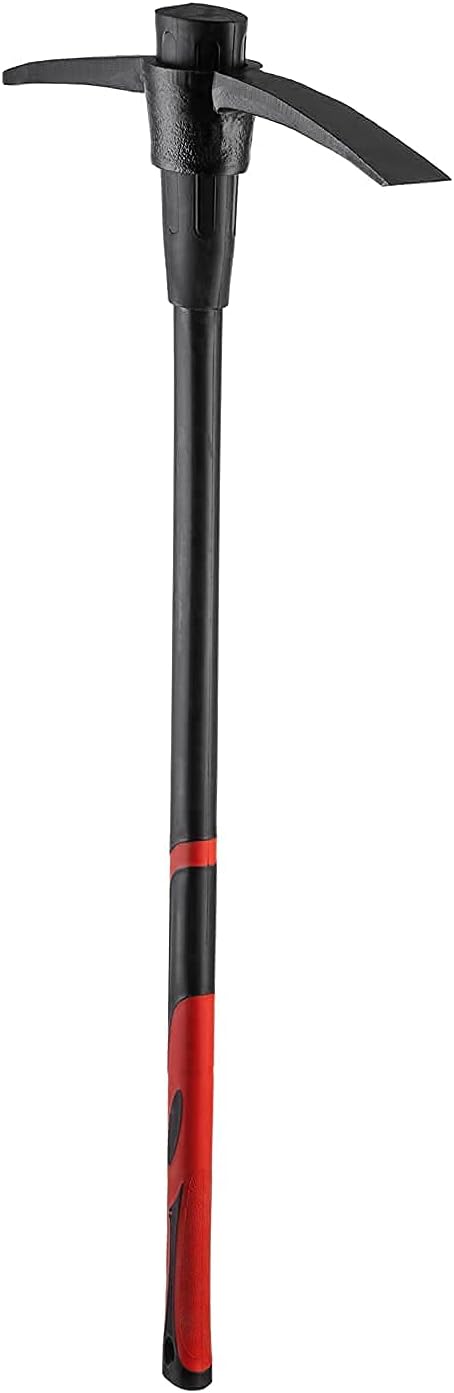INTERTOOL Pick Axe for Digging - 36” Heavy Duty Garden Mattock Pickaxe - Rust Resistant Steel with