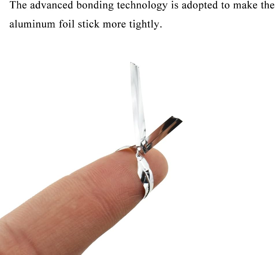 HAHIYO 300Pcs 4 Inches Silver Metal Twist Ties for Bread, Candy, Coffee, Plant Garden, Cellophane