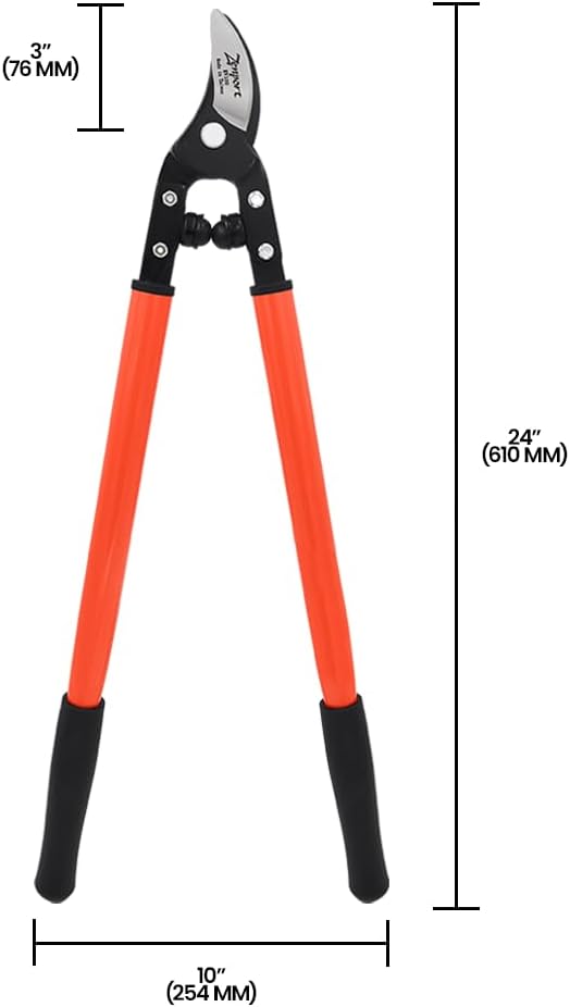 Zenport MV150 Professional Vine and Light Tree Lopper, 1.25-Inch Cut, 24-Inch