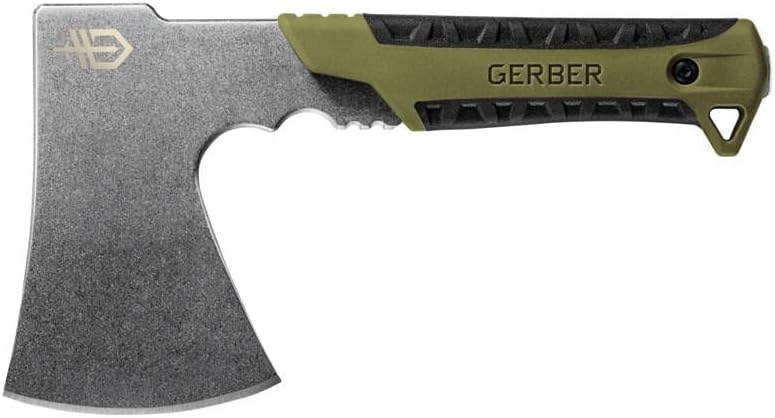 Gerber Gear Pack Hatchet - 3.5" Steel Blade Axe with Full Tang - Survival, Bushcraft and Camping