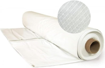 Farm Plastic Supply - Dura Skrim 10 Mil White String Reinforced Plastic Sheeting - White Plastic