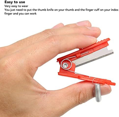 Garden Thumb Picking Knife Set, Fruit and Vegetable Harvesting Tool for Farm, Garden, Orchard, 10