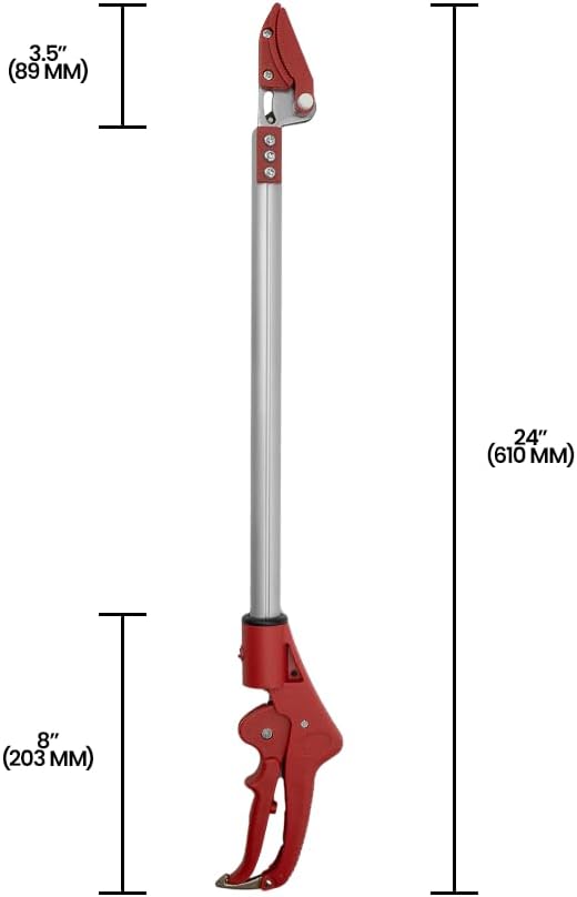 Zenport ZL610 Long Reach Pruner, 24-Inch, 620mm